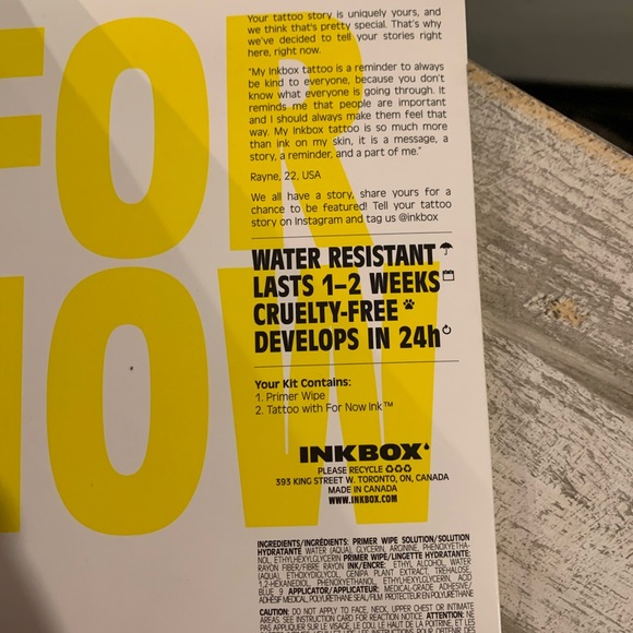 MAKE OFFER 💕 - 2 Inkbox Tattoos - Picture 7 of 8